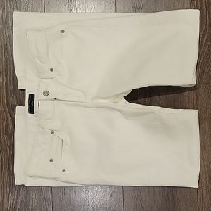 ❤️ BANANA REPUBLIC WHITE BOOTCUT JEANS, 4P (27 PETITE)